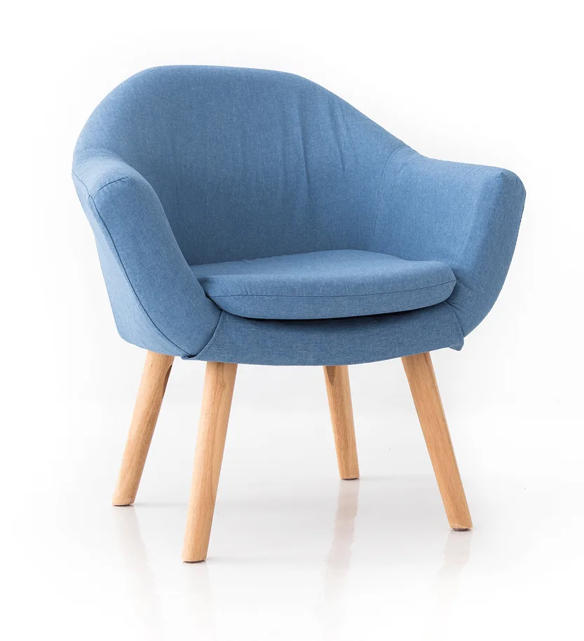 Ergonomic Wingback Lounge Chair Featuring Soft Cushions and
 - 乐球直播